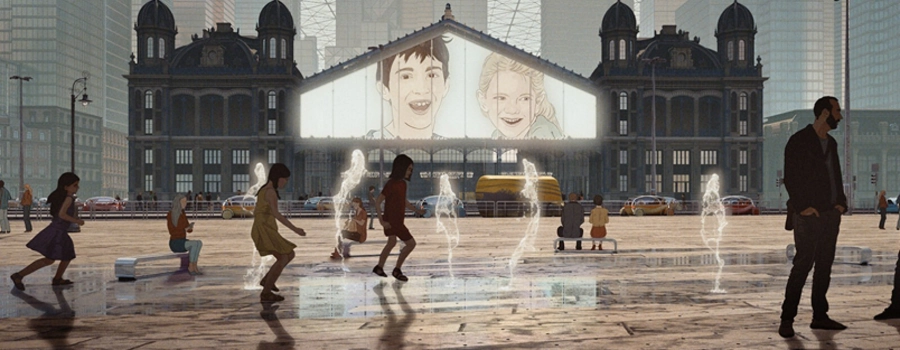 Белое пластиковое небо